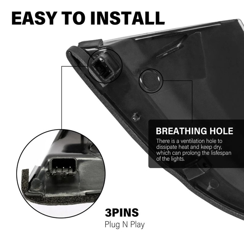 Driver Side Mirror Signal Lamp For Dodge Ram Left 3