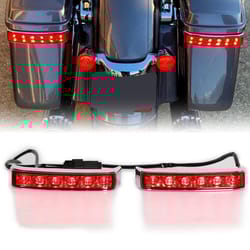 harley road glide saddlebag lights led brake turn signal kit for touring