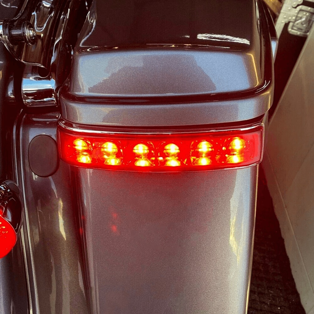 Harley Road Glide Saddlebag Lights LED Brake Turn Signal Kit For Touring 8