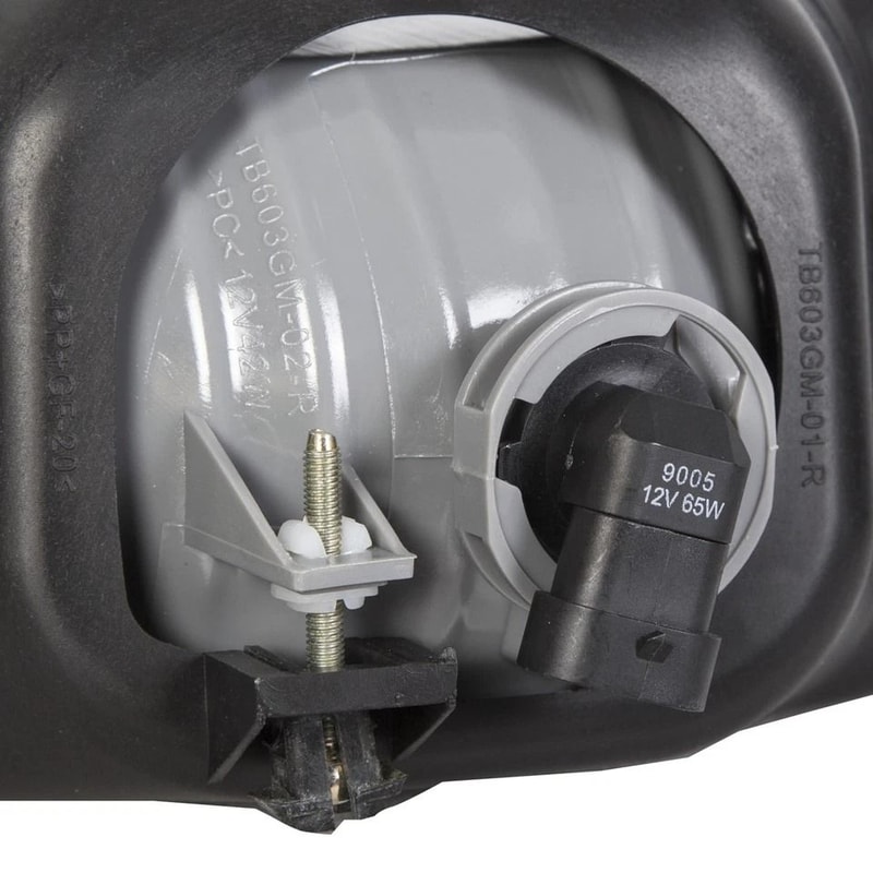 Chevy Silverado Fog Lights Pair Clear Lens Direct Replacement For Avalanche 6