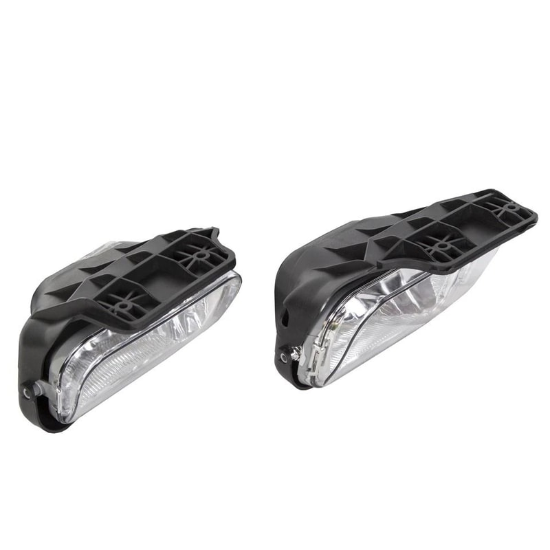 Chevy Silverado Fog Lights Pair Clear Lens Direct Replacement For Avalanche 8