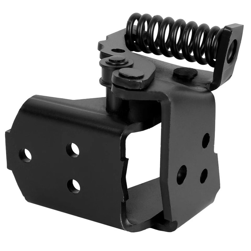 Monte Carlo Door Hinges LH Driver Side Door Hinge Set Black For El Camino Cutlass 4