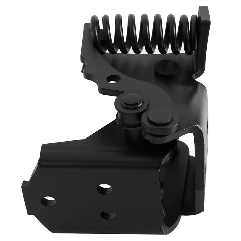 Monte Carlo Door Hinges LH Driver Side Door Hinge Set Black For El Camino Cutlass 5