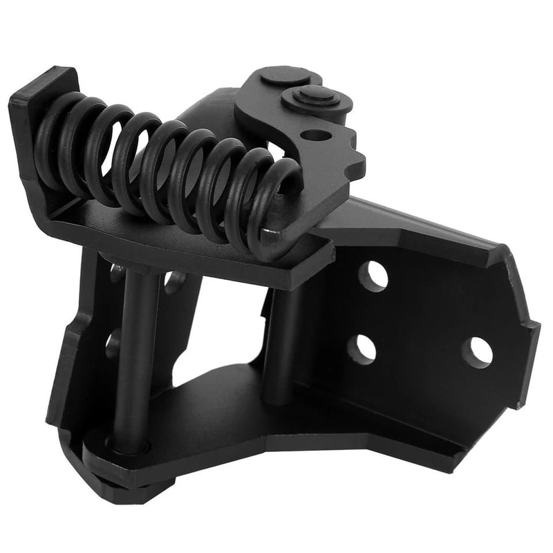 Monte Carlo Door Hinges LH Driver Side Door Hinge Set Black For El Camino Cutlass 6