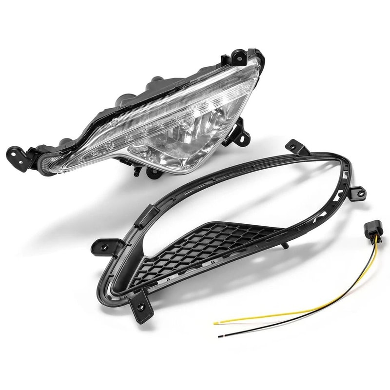 Coupe Driver Side Fog Light Assembly With Cover 6