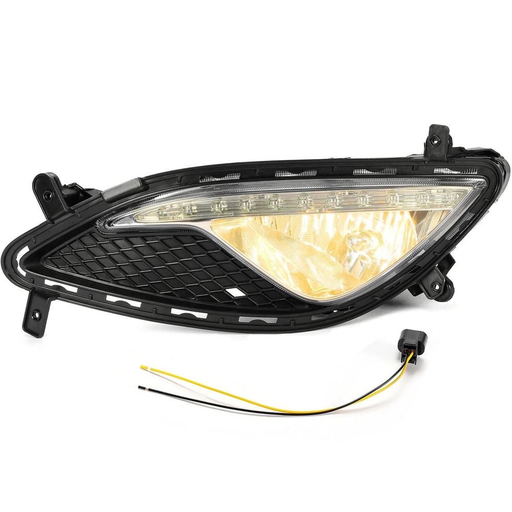 Coupe Driver Side Fog Light Assembly With Cover 8