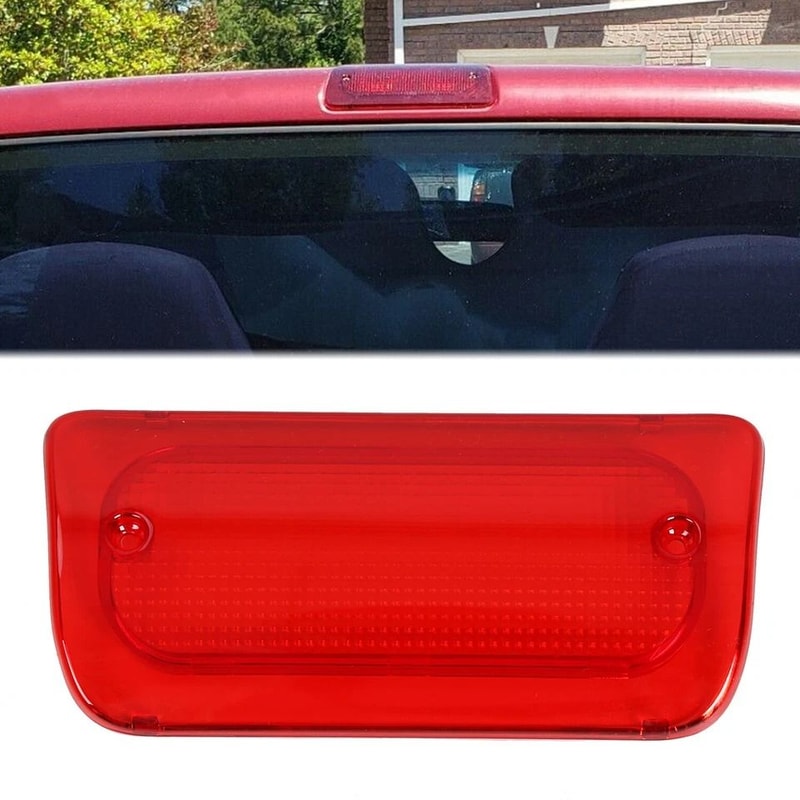Red Third Brake Light Lens Crew Standard 3