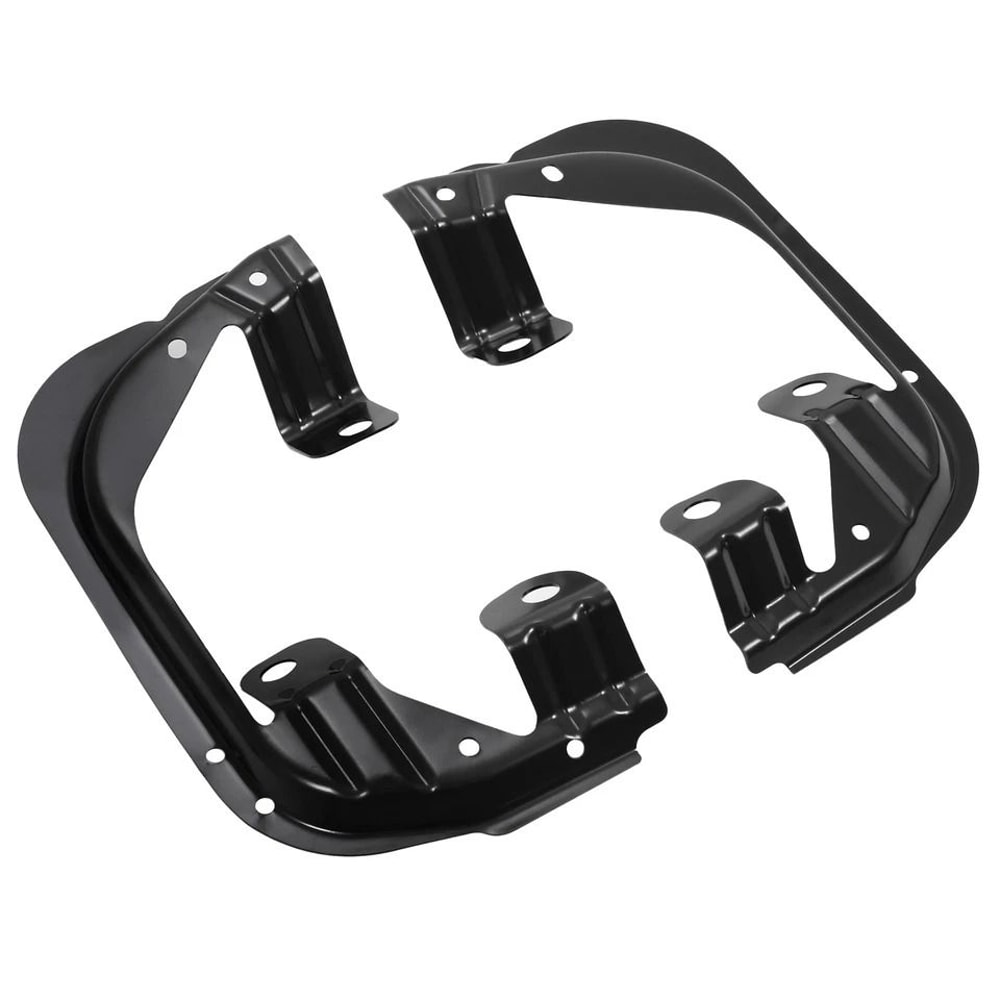 Ram Front Fog Light Bracket Pair Direct Replacement 0