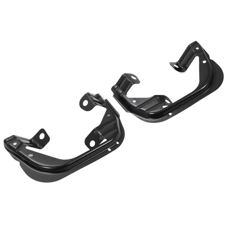 Ram Front Fog Light Bracket Pair Direct Replacement 9