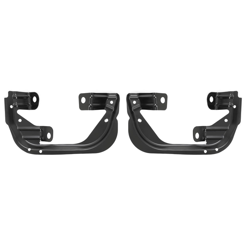 Ram Front Fog Light Bracket Pair Direct Replacement 10