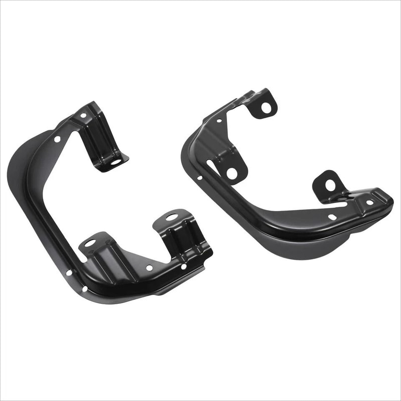 Ram Front Fog Light Bracket Pair Direct Replacement 8