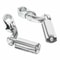 Harley Highway Foot Pegs Engine Guard Adjustable Crash Bar Footrests 10