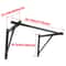Heavy Duty Wall Mounted Pull Up Bar For Home Gym Strength Training 1
