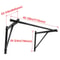 Heavy Duty Wall Mounted Pull Up Bar For Home Gym Strength Training 1