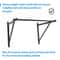 Heavy Duty Wall Mounted Pull Up Bar For Home Gym Strength Training 6