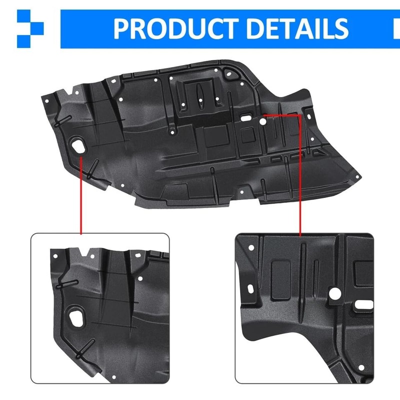 Toyota Camry Engine Splash Shield Pair Front Under Cover LH RH 1