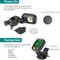 ClipOn Guitar Tuner With LCD Display Chromatic Digital Tuner For Guitar Bass Ukulele Violin 12