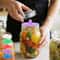 Silicone Fermentation Lids For Wide Mouth Mason Jars With Waterless 3