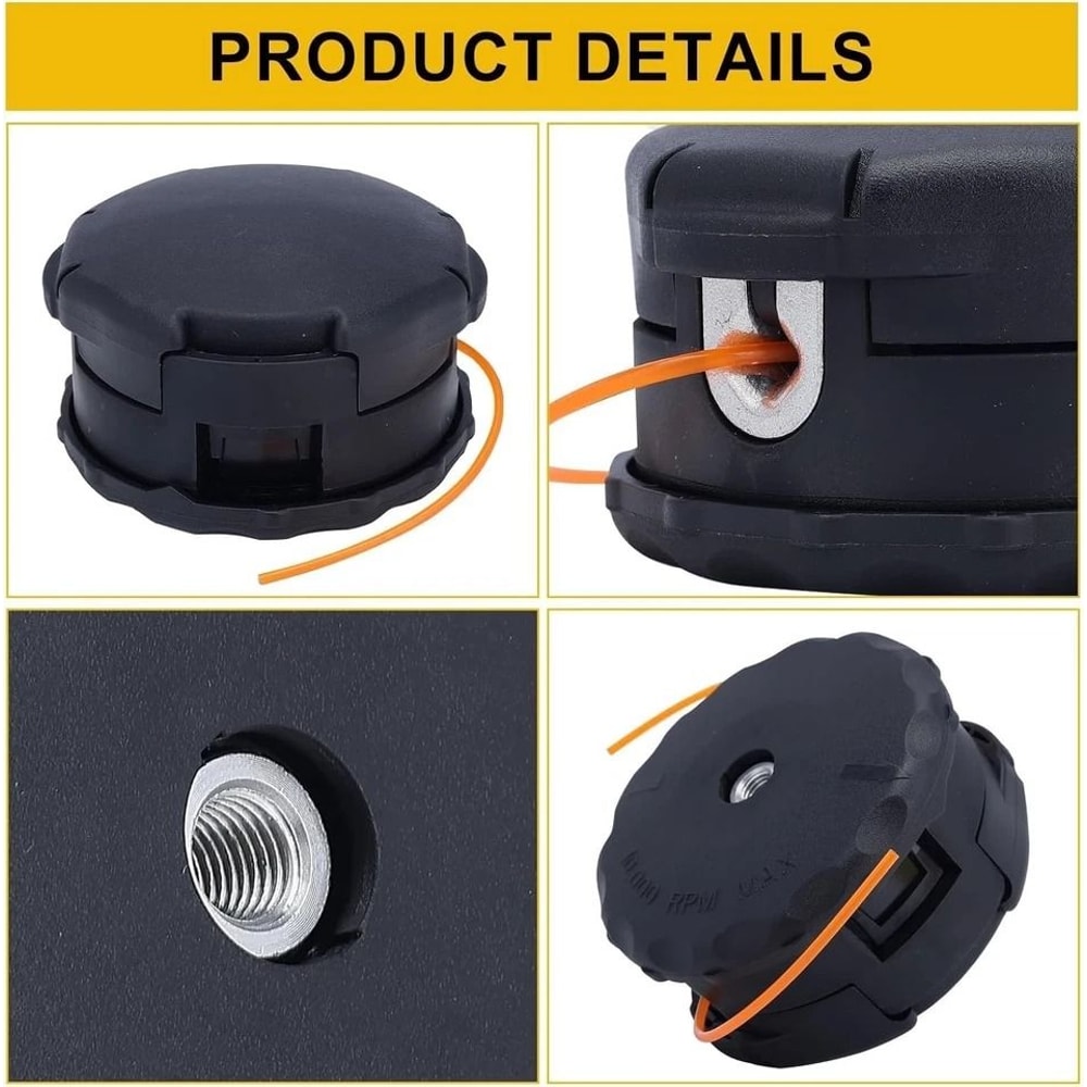 Universal Speed Feed Trimmer Head For Echo Weed Eater Replacement 1