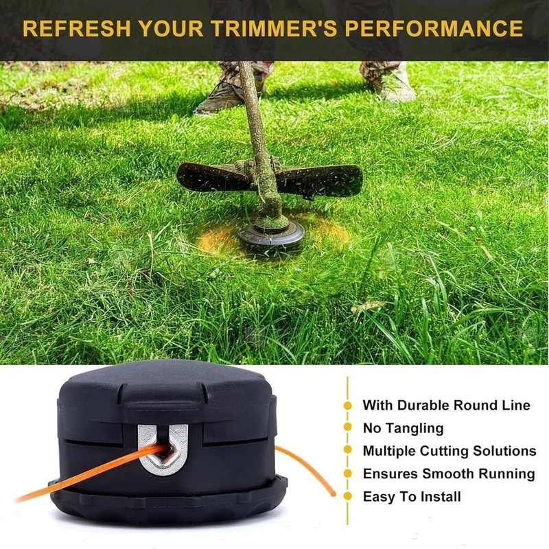 Universal Speed Feed Trimmer Head For Echo Weed Eater Replacement 3