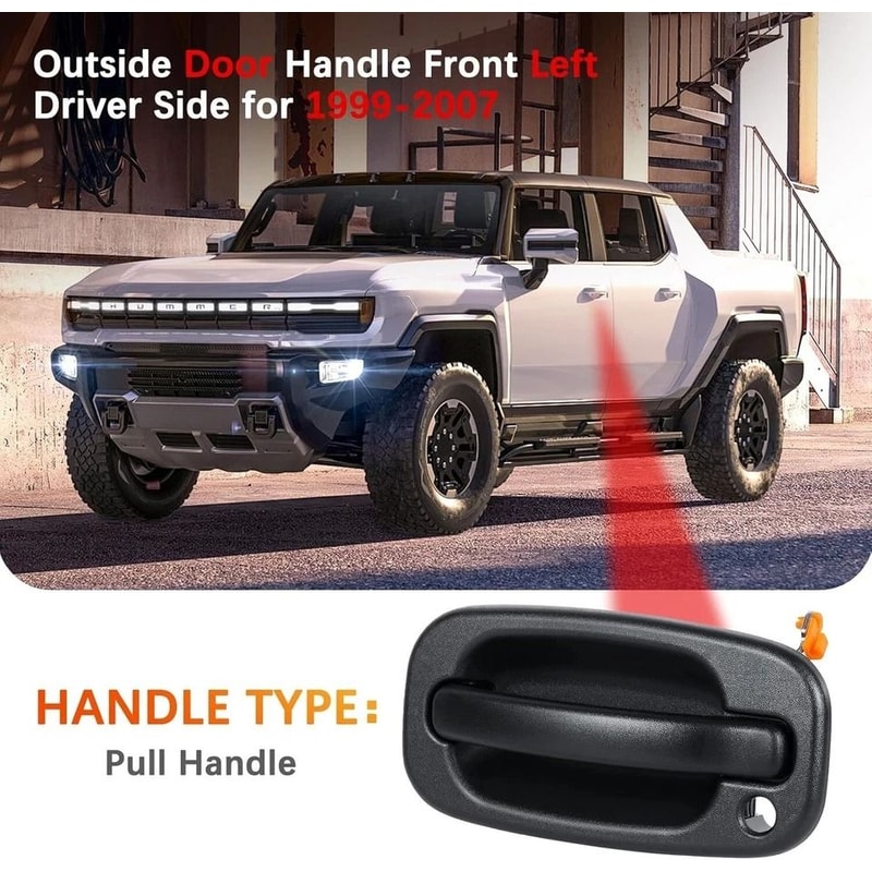 Front Driver Side Exterior Door Handle For Chevy GMC Left LH Replacement 6
