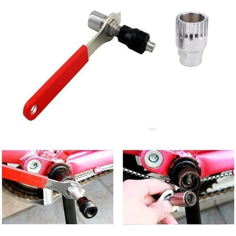 Bike Crank Puller And Bottom Bracket Tool Kit For MTB Bicycle Repair 1