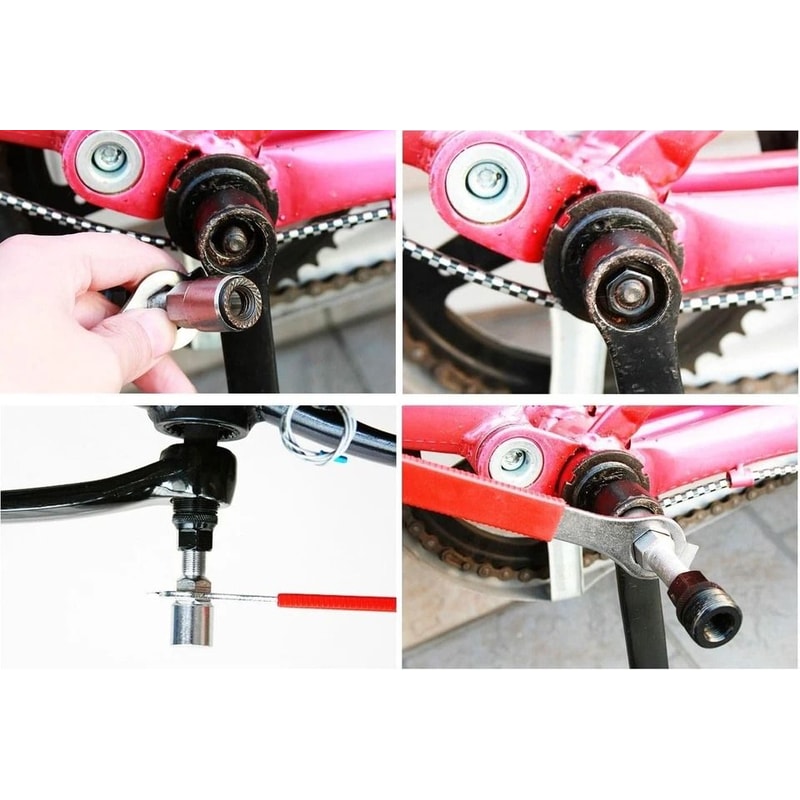 Bike Crank Puller And Bottom Bracket Tool Kit For MTB Bicycle Repair 5