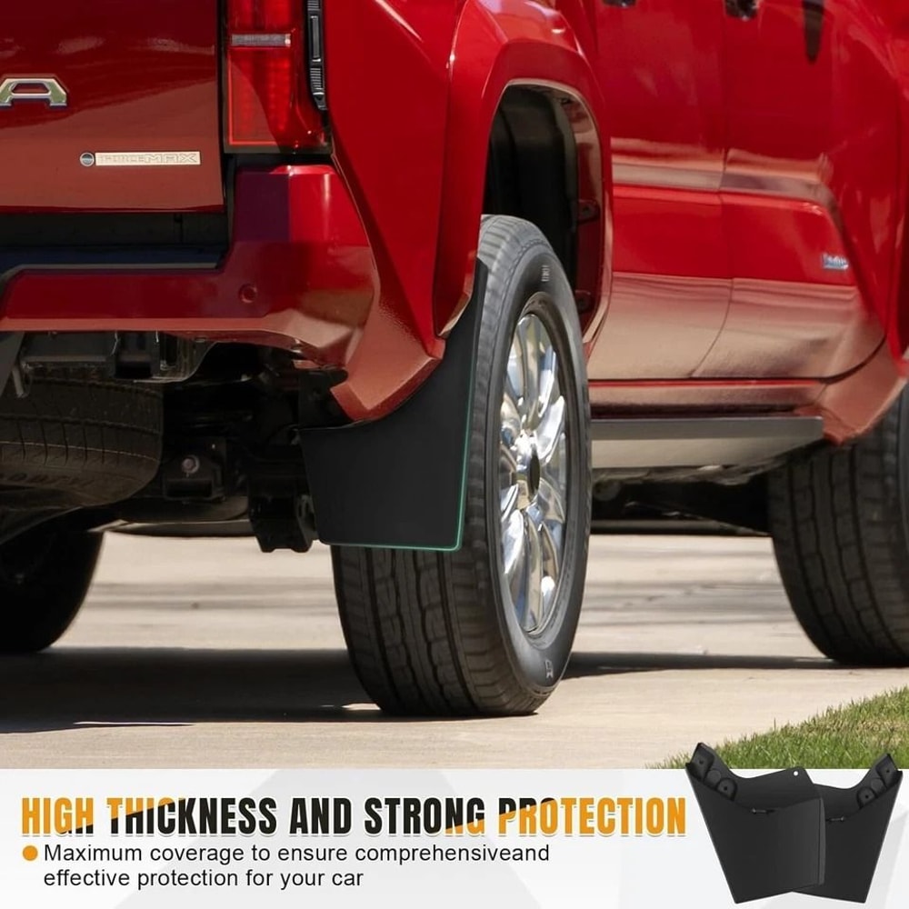 Toyota Tacoma Mud Flaps Splash Guards Front Rear 2