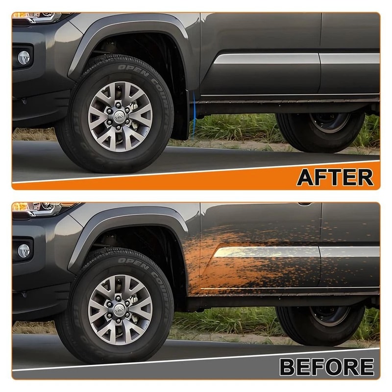 Toyota Tacoma Mud Flaps Splash Guards Front Rear 4