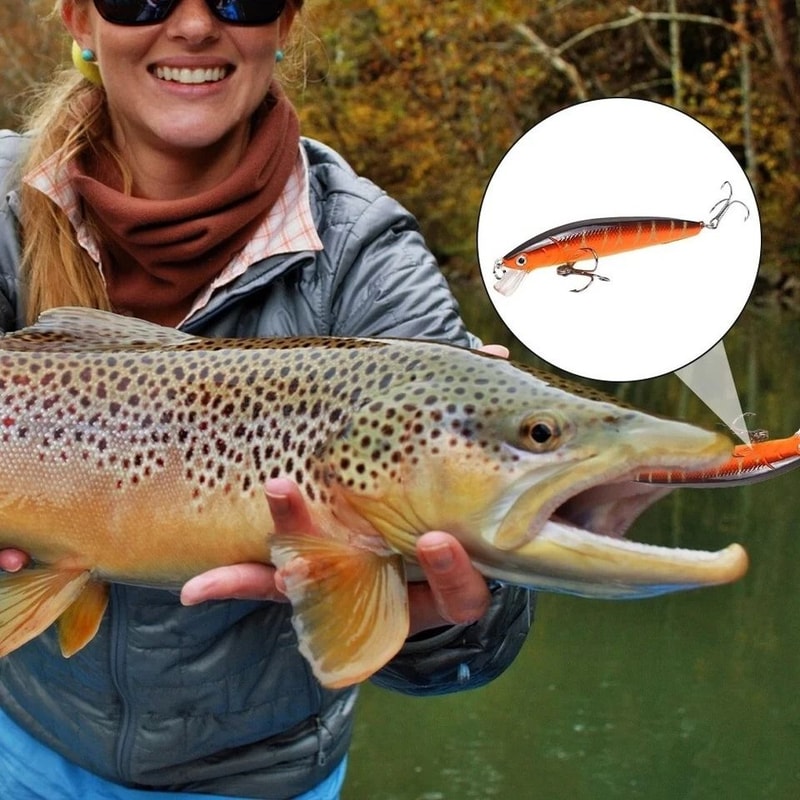 Lot Kinds Of Fishing Lures Crankbaits Hooks Minnow Baits Tackle Crank 10