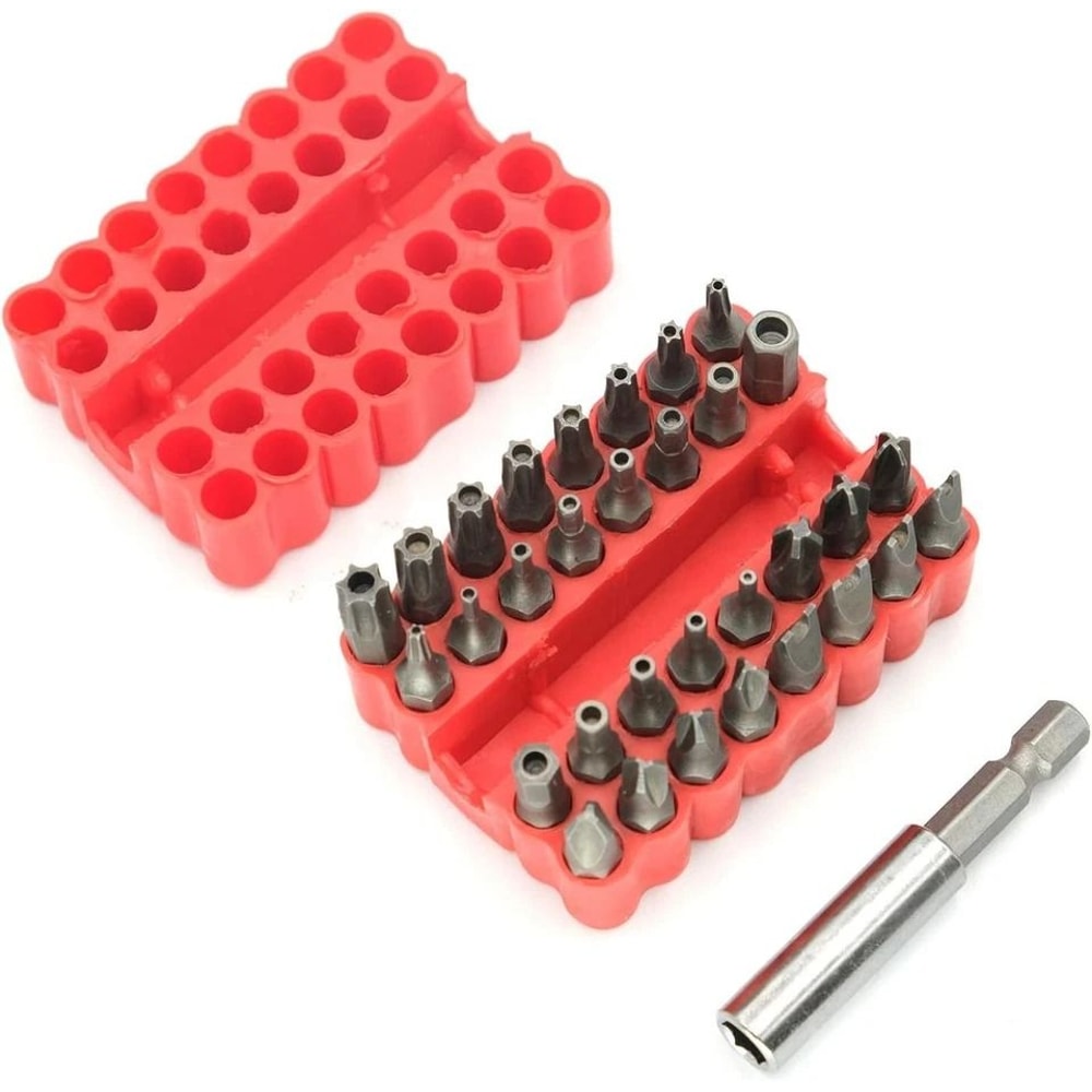 Tamper Proof Screwdriver Bit Set With Security Torx Hex And Spanner Bits 3