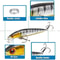 Bass Fishing Lures Crankbait Minnow Set For Freshwater Anglers 6