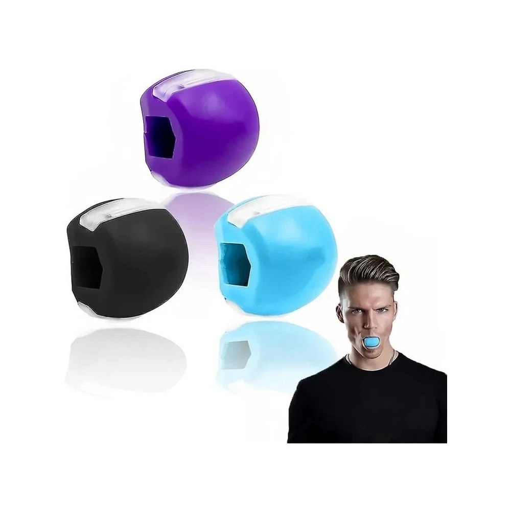 Jawline Exerciser Set Jaw Trainer And Jaw Exercise Ball For Face And Neck Toning 1