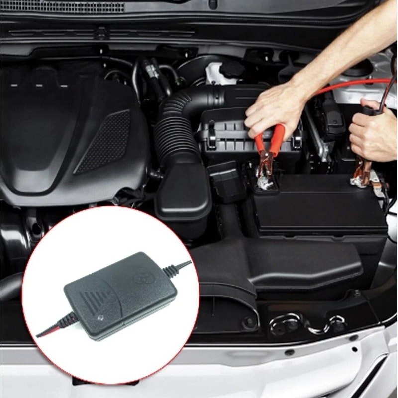 Battery Charger Maintainer Trickle Charger For Car Motorcycle ATV RV 1