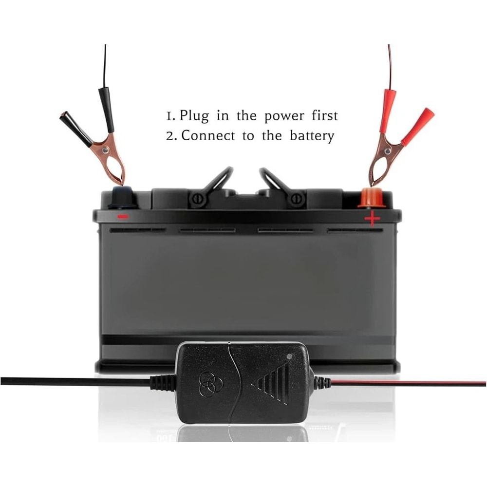 Battery Charger Maintainer Trickle Charger For Car Motorcycle ATV RV 3