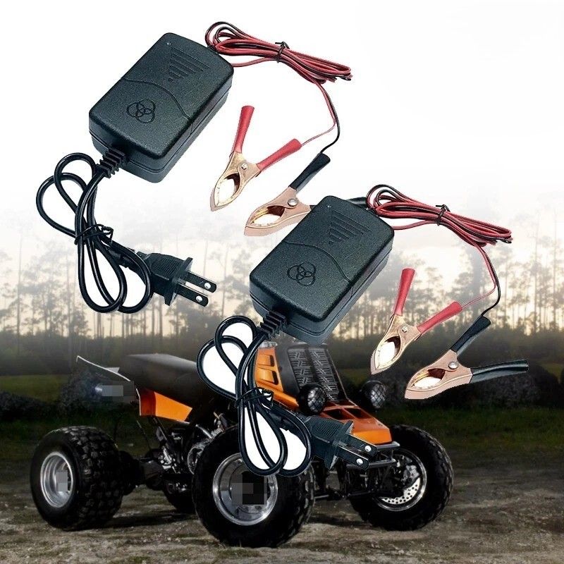 Battery Charger Maintainer Trickle Charger For Car Motorcycle ATV RV 0