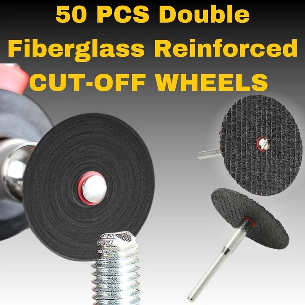 Fiberglass Reinforced Cut Off Wheels With 18 Mandrel For Dremel Rotary Tool Metal Cutting 1