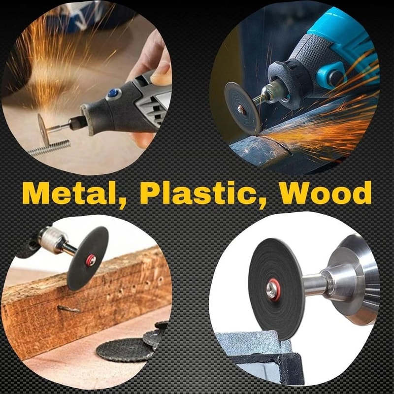 Fiberglass Reinforced Cut Off Wheels With 18 Mandrel For Dremel Rotary Tool Metal Cutting 2