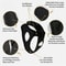 Anti Snoring Chin Strap For Sleeping Adjustable Breathable Jaw Support Belt 2