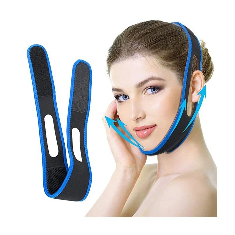 Adjustable Anti Snore Chin Strap For CPAP Users Sleep Apnea Jaw Support 0