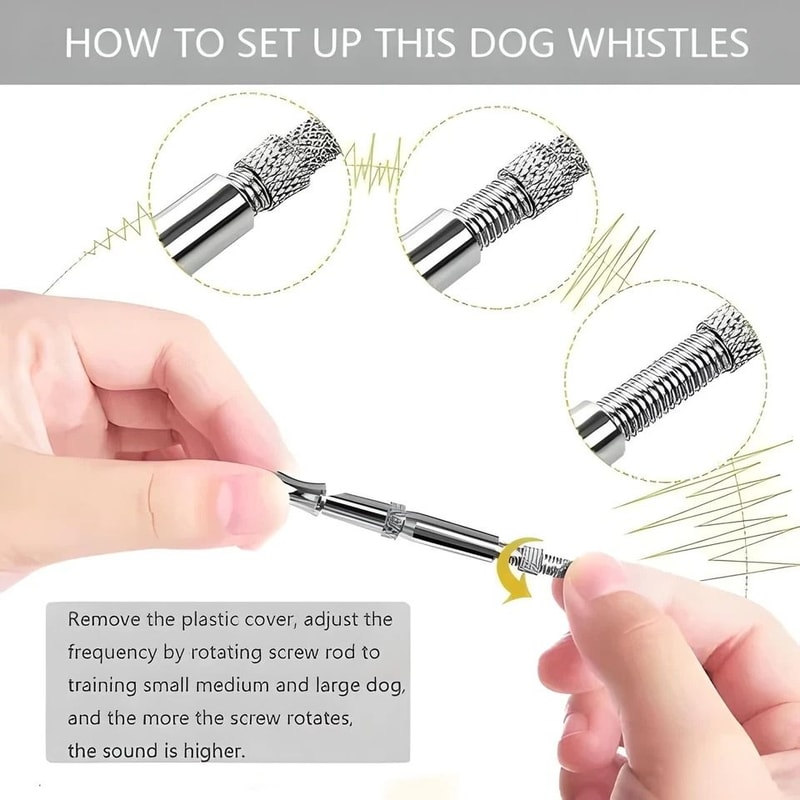 Ultrasonic Dog Whistle For Recall Training And Bark Control 1