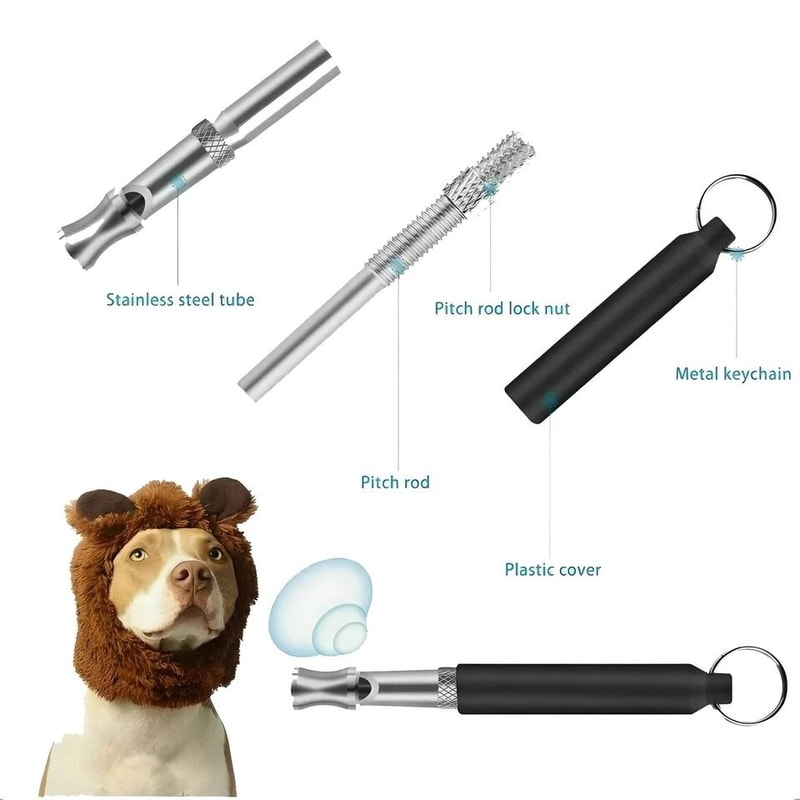 Ultrasonic Dog Whistle For Recall Training And Bark Control 3