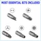 Security Torx Bit Set With Tamper Proof Bits And Magnetic Holder 2