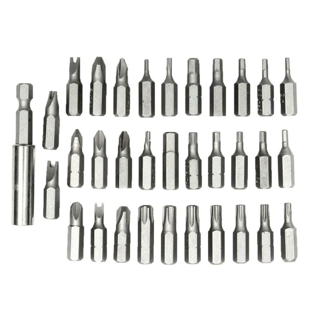Security Torx Bit Set With Tamper Proof Bits And Magnetic Holder 0