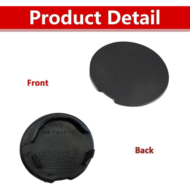 Explorer Front Bumper Tow Hook Cover 3