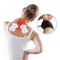 snap-on replacement electrode pads for tens unit therapy massager bulk pack