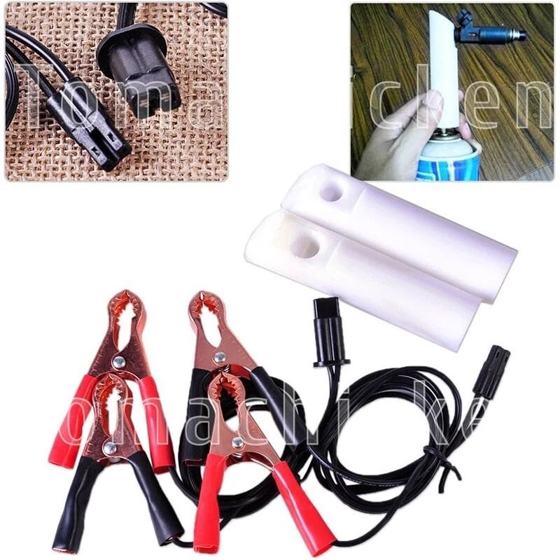 Universal Fuel Injector Flush Adapter Fuel Injector Cleaning Kit DIY Car Cleaning Tool For Engine 5