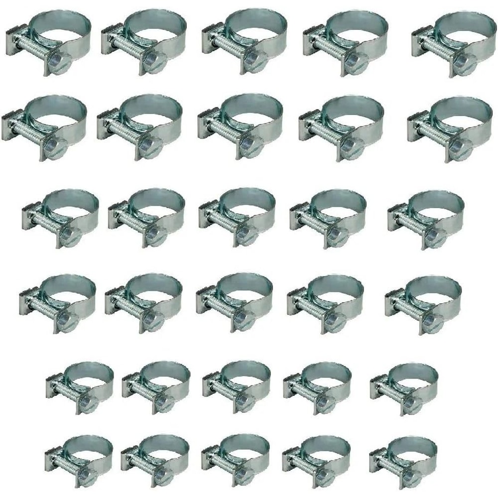 Fuel Injection Hose Clamps For Gas Line Durable Pipe Clamps For Car DIY Projects 11