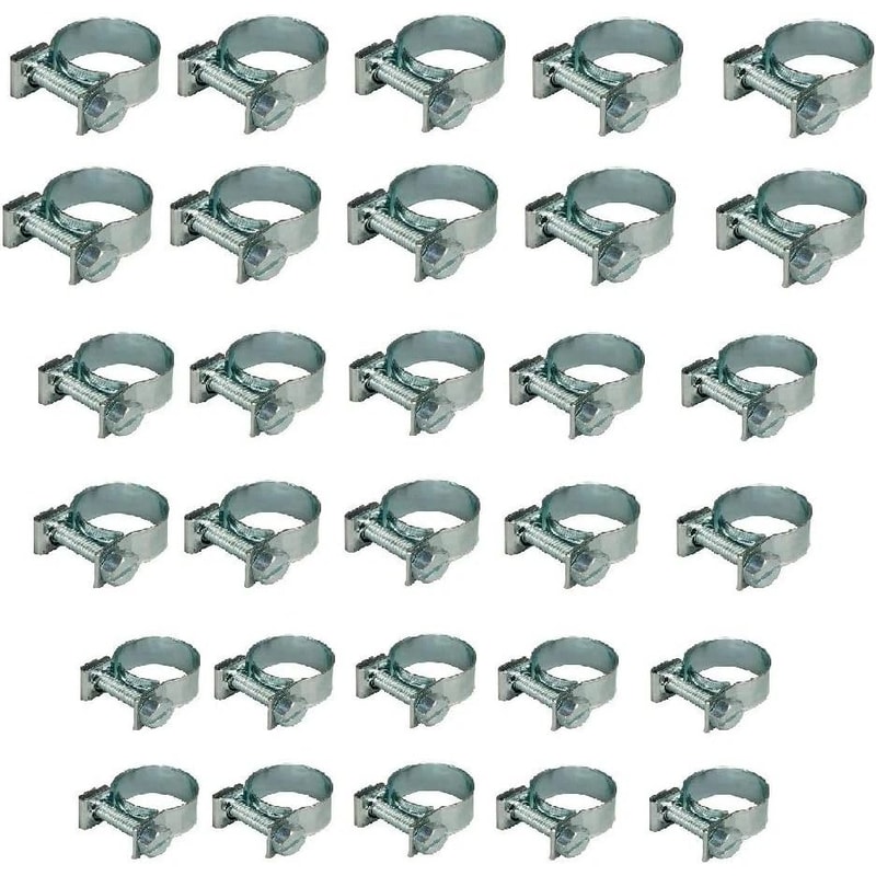 Fuel Injection Hose Clamps For Gas Line Durable Pipe Clamps For Car DIY Projects 11