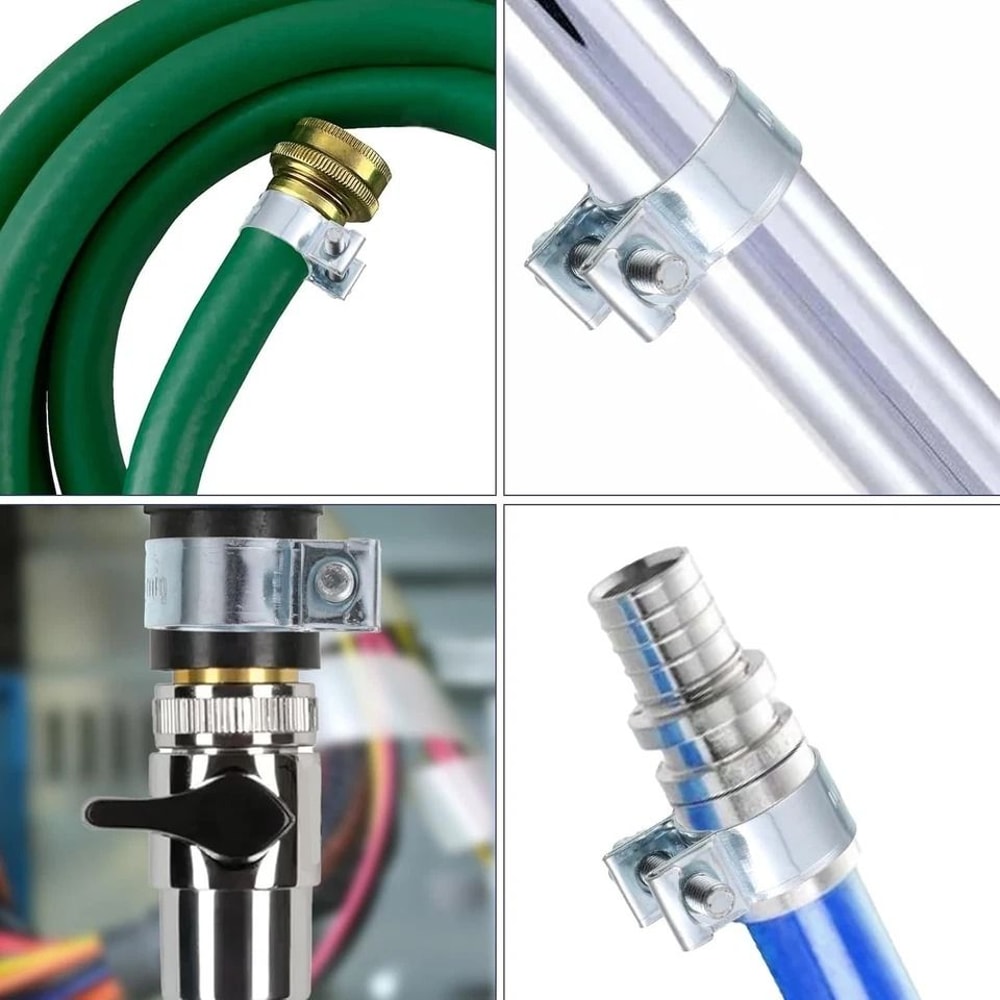 Fuel Injection Hose Clamps For Gas Line Durable Pipe Clamps For Car DIY Projects 4